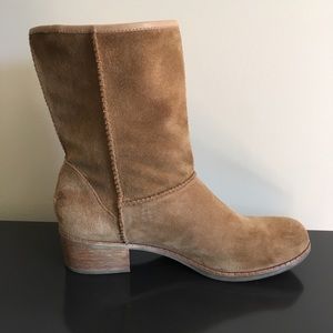 Suede UGG booties